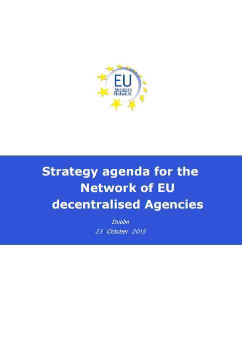 2016-2020 Strategy agenda for the Network of EU decentralised Agencies - “Dublin Agency”